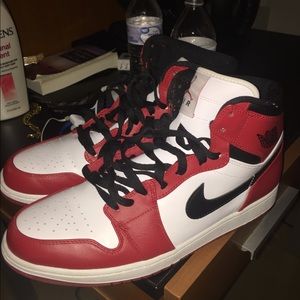 Size 13 Chicago jordan 1 (2013) wore one time